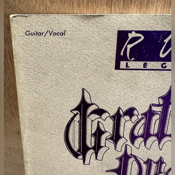 Rock Legends- Grateful Dead - VTG - Guitar and Vocals Music Book - Picture 4 of 8